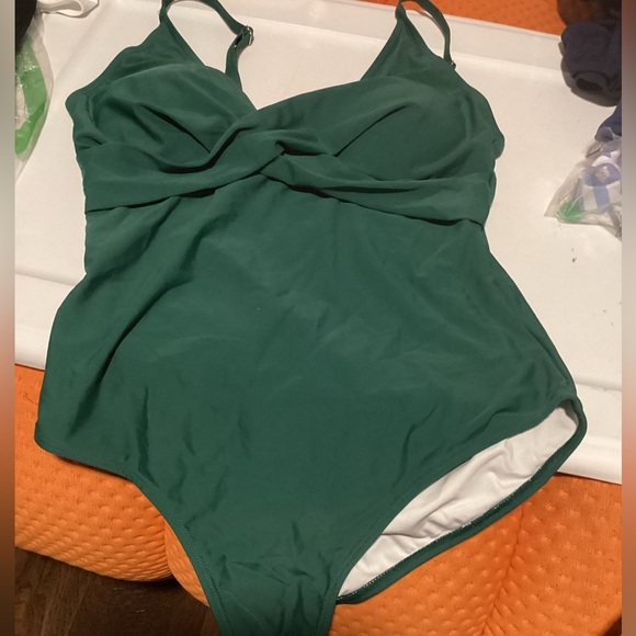 One Piece Bathing Suit for Women Swimsuits Tummy Control Retro M - Picture 4 of 4